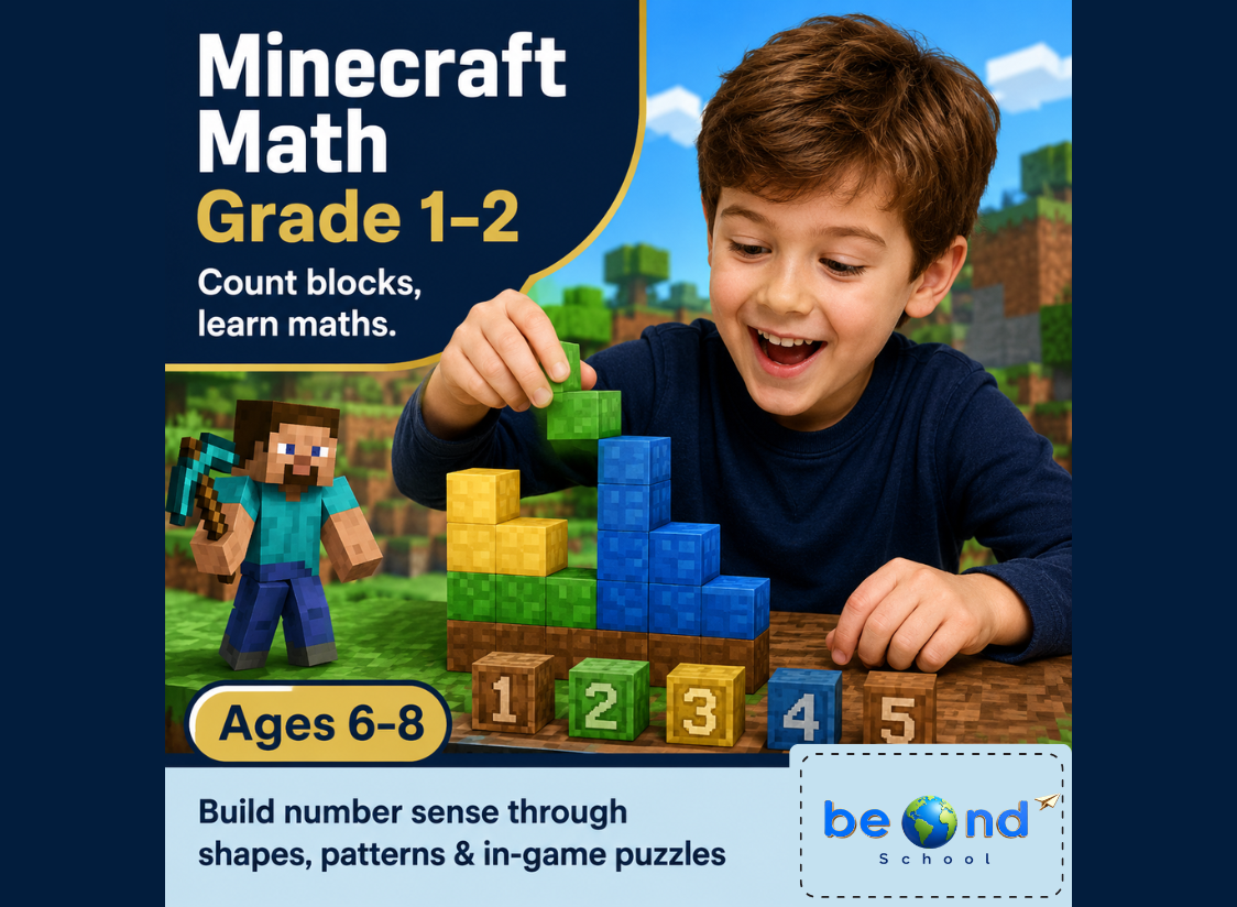 Minecraft Math — Grade 1–2