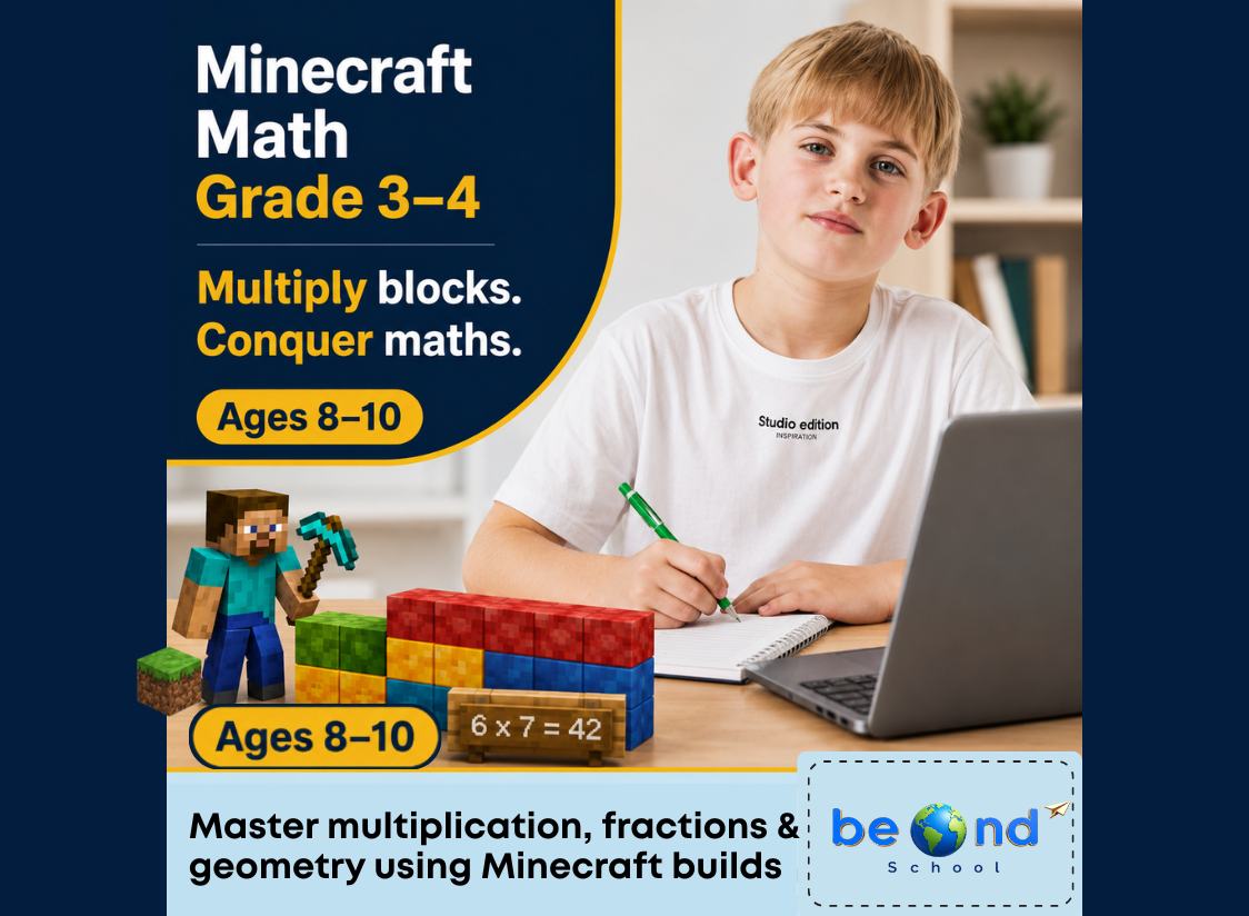 Minecraft Math — Grade 3–4